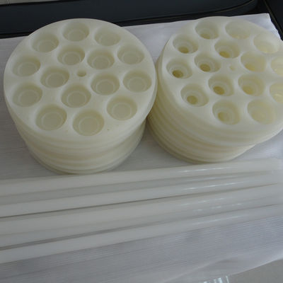 CNC υψηλής ακρίβειας 0.01mm πλαστικό υλικό πολυπροπυλενίου μερών PP